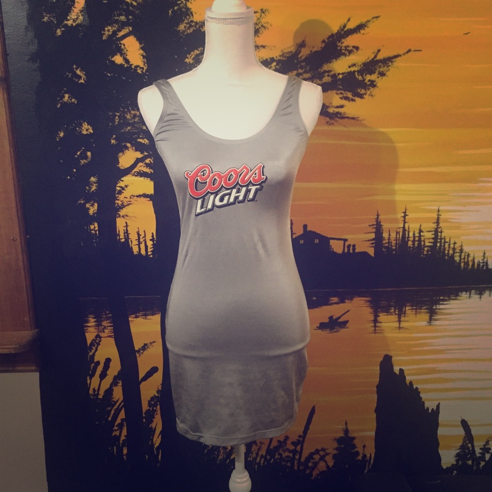 Coors light silver bullet dress